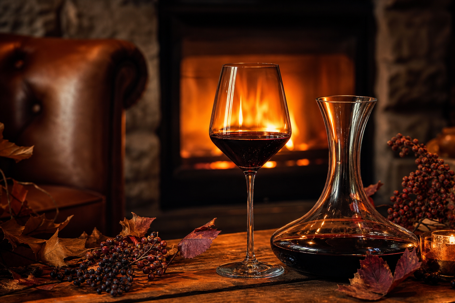 Vins d'automne et d'hiver : riches et réconfortants