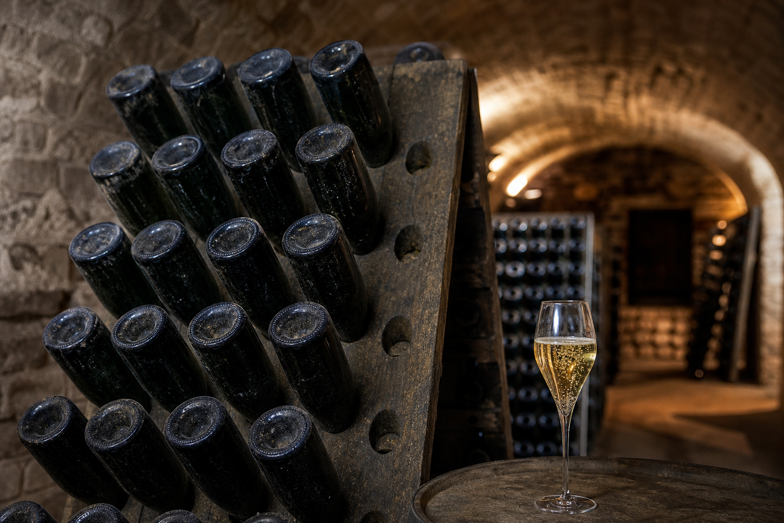Comment naissent les bulles dans le vin mousseux ?