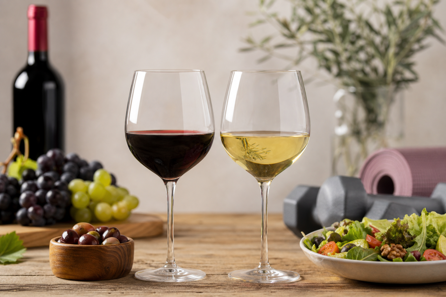 Combien de calories y a-t-il dans un verre de vin ?