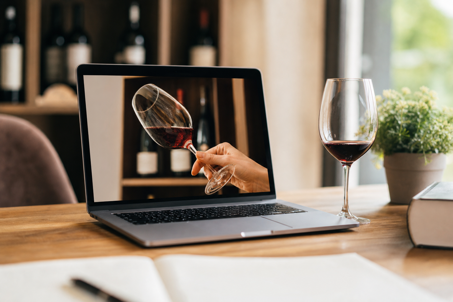 Suivre un cours de vin en ligne à son propre rythme : comment ça marche ?