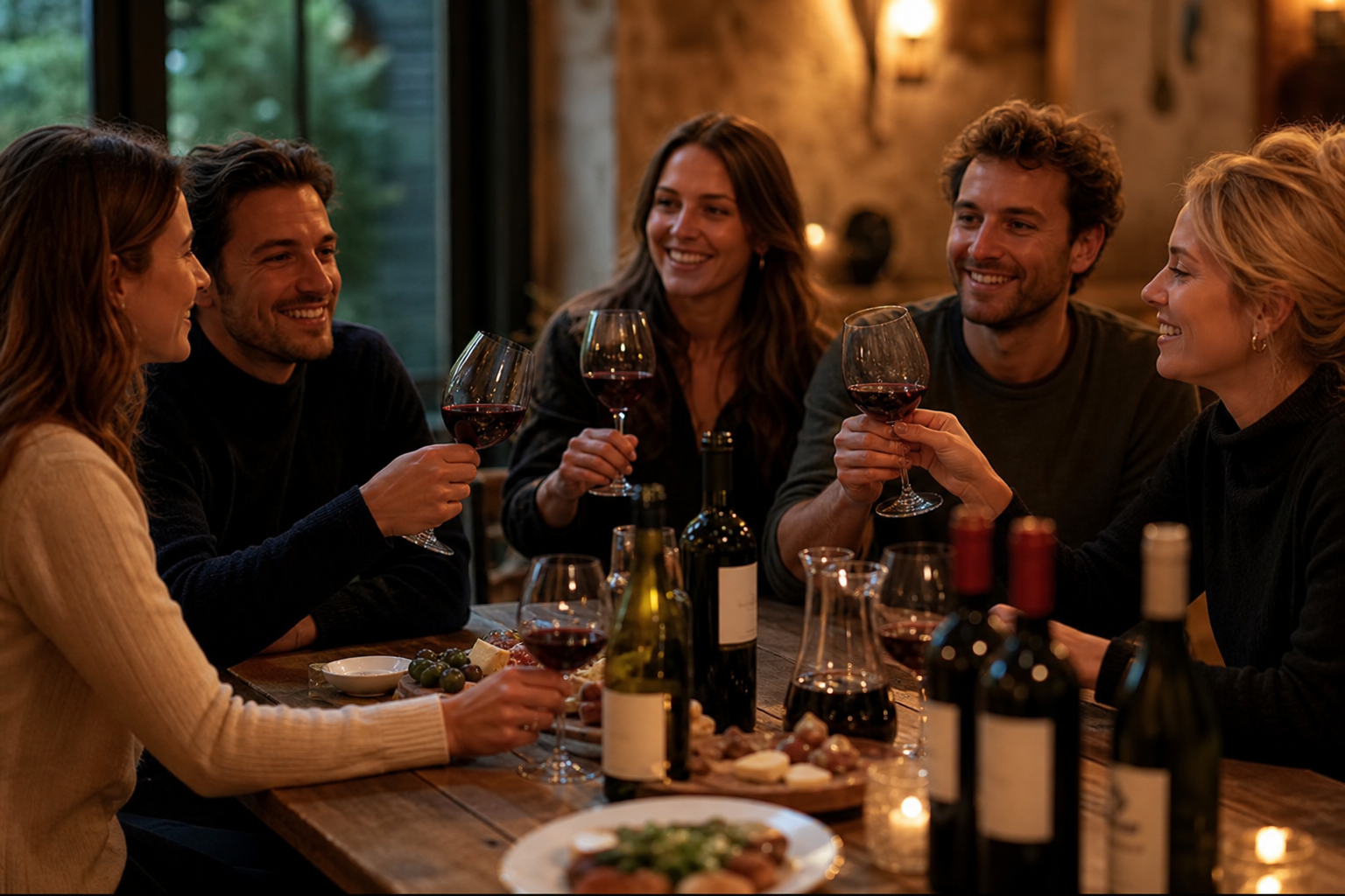 Une dégustation pour 4 à 8 personnes : pour qui est-ce agréable ?