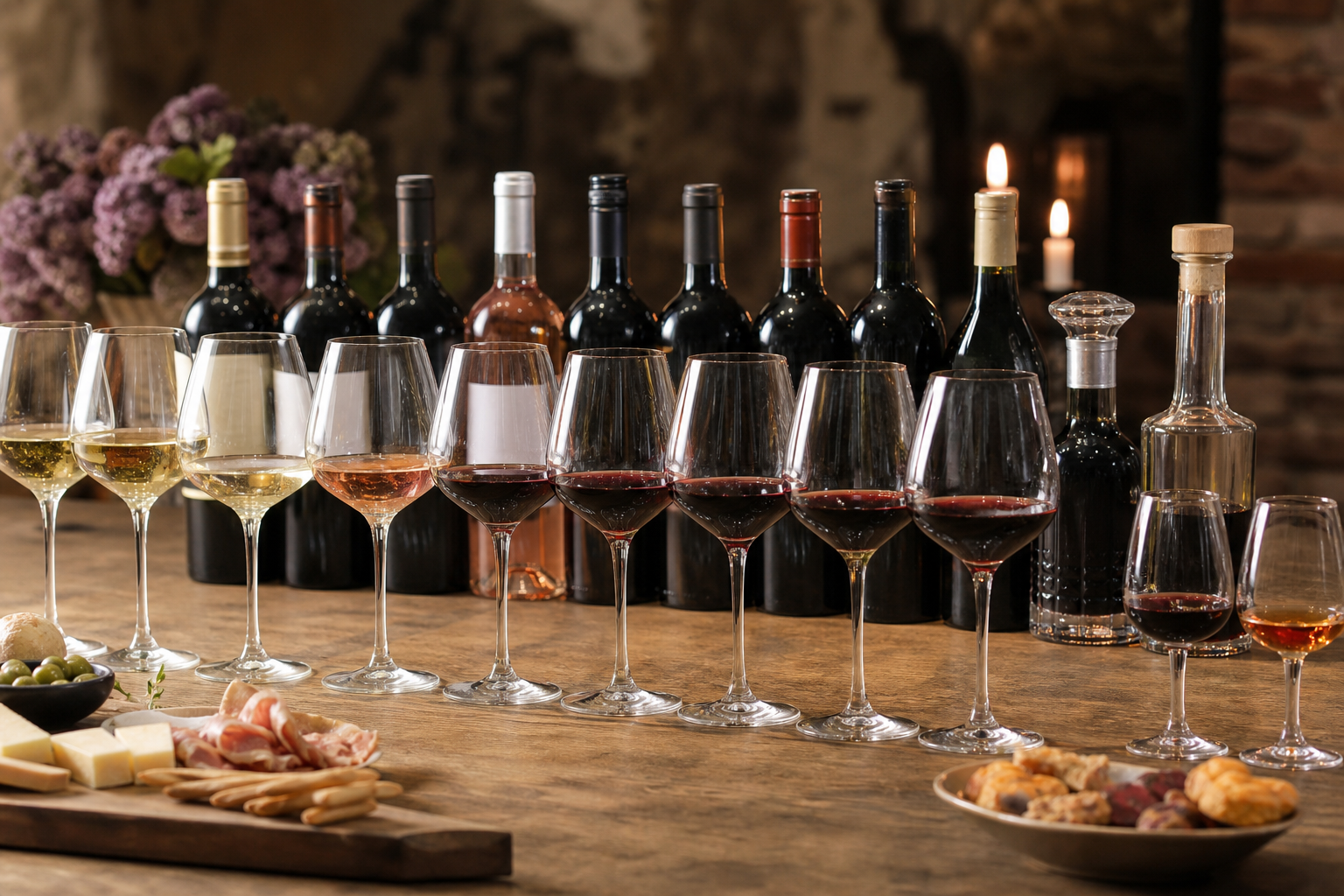 10 vins, un Porto et une Liqueur : que goûte-t-on lors d'une dégustation à domicile ?